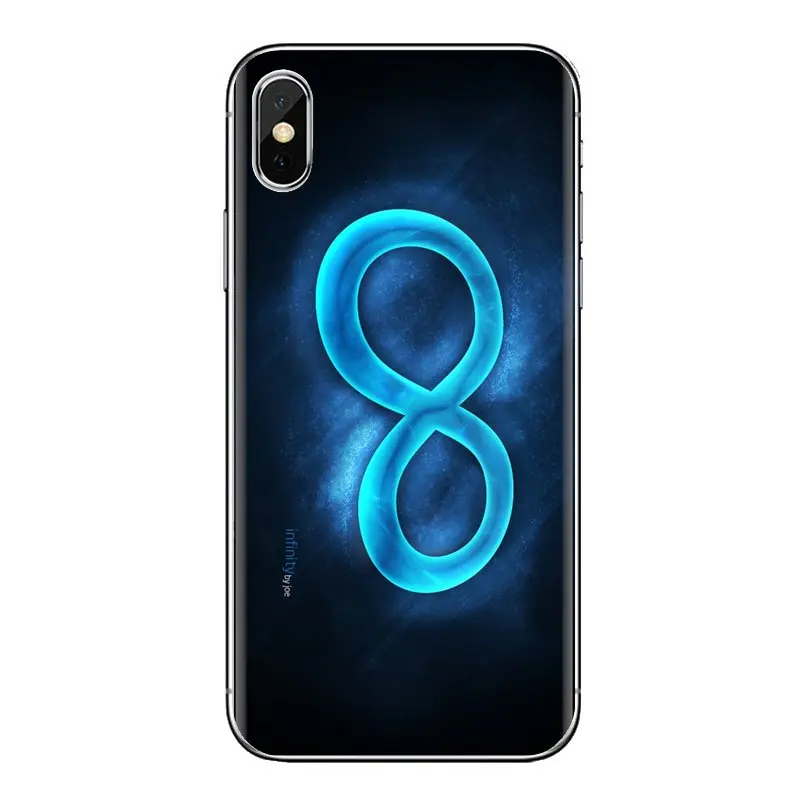 Математический чехол для телефона с символом бесконечности huawei Honor 7X V10 6C V9 6A Play 9