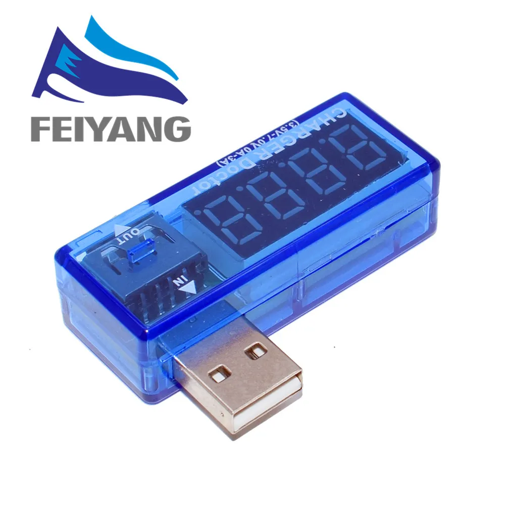 1 шт. цифровой дисплей Горячая мини USB мощность измеритель напряжения тока тестер портативный мини детектор тока и напряжения зарядное устройство Доктор
