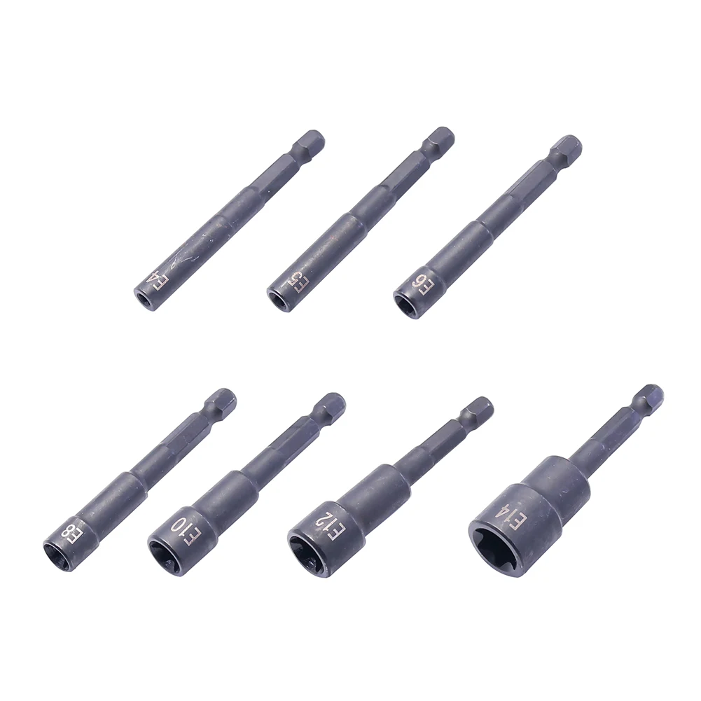 

Шестигранная розетка Torx 1/4, шестигранный хвостовик, преобразователь розетки Torx, Противоугонный инструмент для удаления винтов, ручной инст...