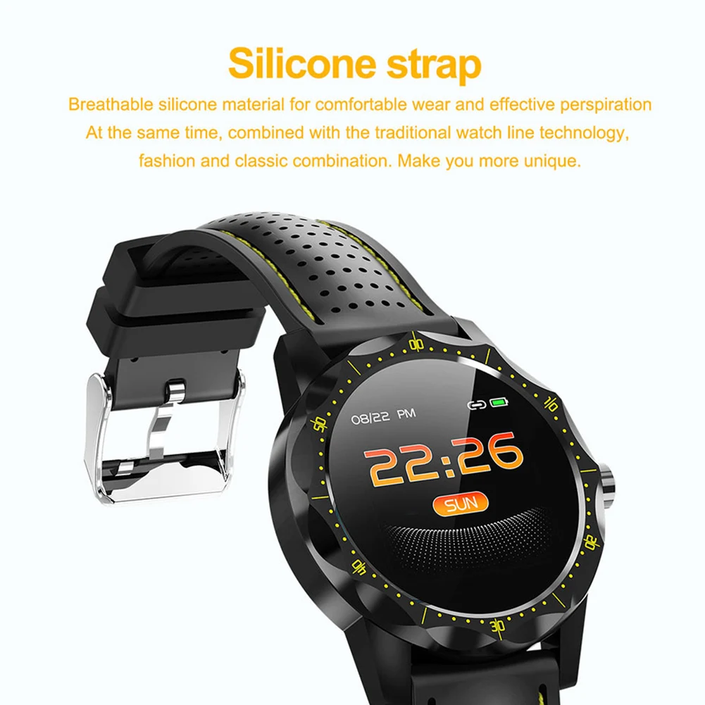 Водонепроницаемый монитор сердечного ритма напоминание о звонках спортивные