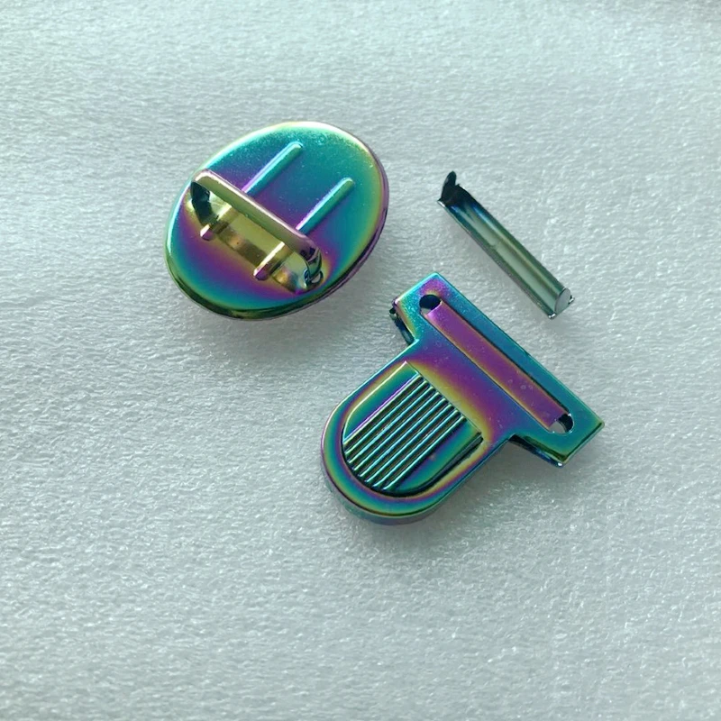 

Радужный цвет, застежка для сумки замков, утка-замок с язычком, поворотный замок для чемодана, кошелька