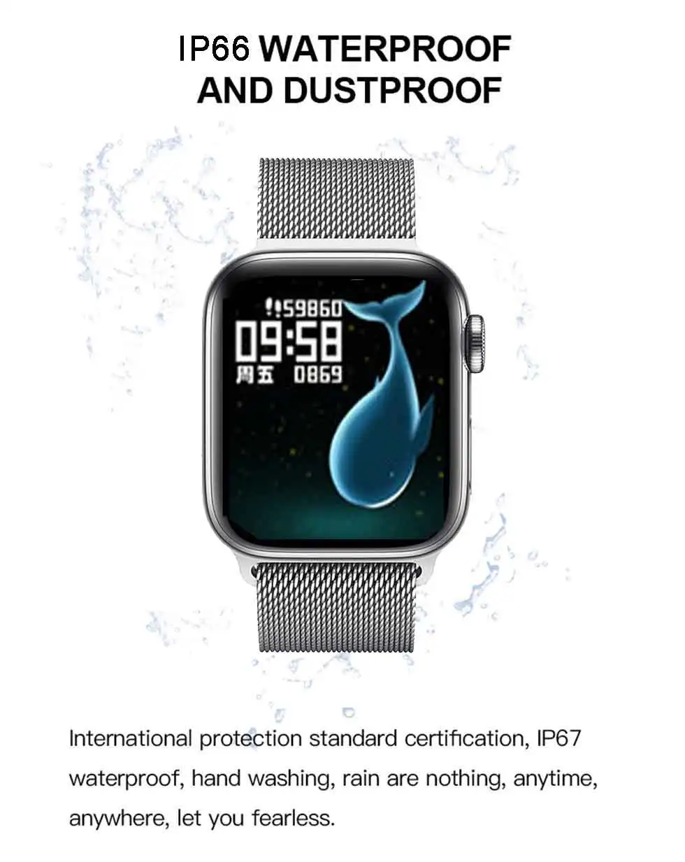 

2021 Hot IWO13 T500 Smart Watch Men Women SmartWatch Put Photo ip67 Waterproof Sport SmartWatch Serie 6 PK X7 W37 HW22 IWO12 W66