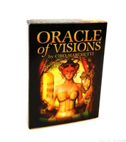 52pcs cards great quality oracle cards of visions tarot deck high quality read fate game for personal use board in stocks