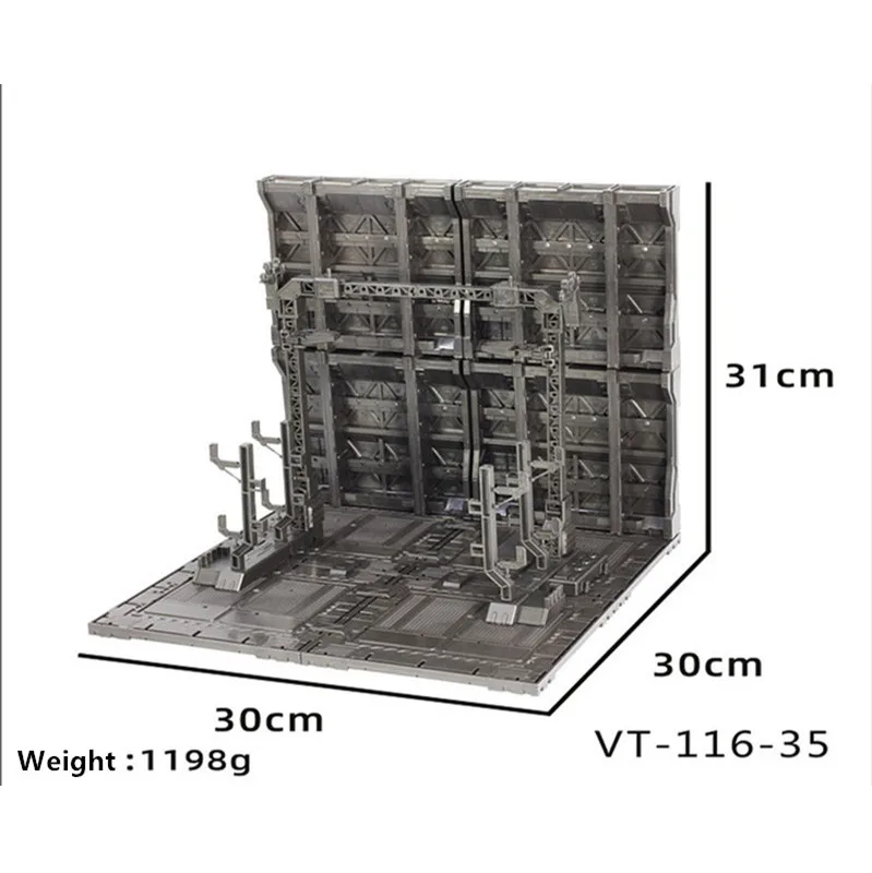 

Universal HANGAR garage frontline base scene VT-116-35 for MG 1/100 RG HG 1/144 model free combination DM017