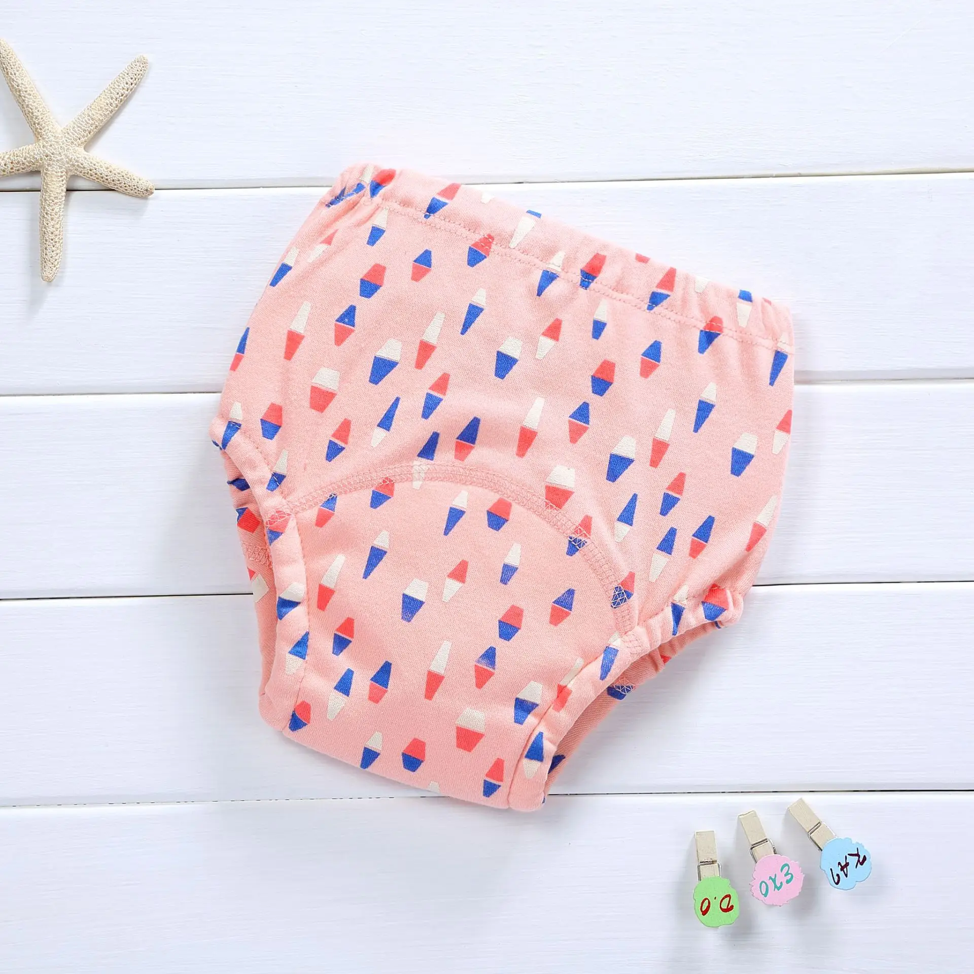 

Baby Diaper Learning Pants Potty Training Children's Wear-Reusable 4-layer Waterproof Underwear Replacement Shorts for Newborns