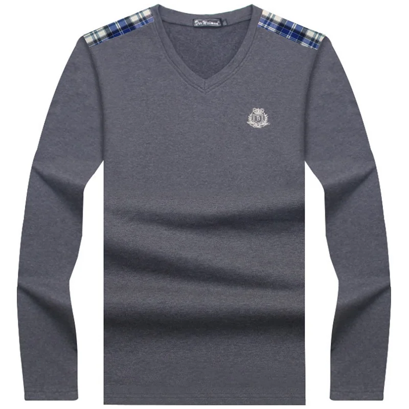 Рубашка поло мужская с длинным рукавом брендовая фитнес рубашка повседневная