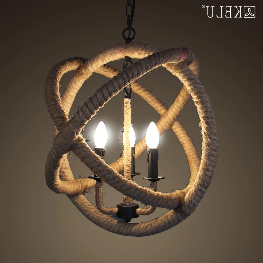 Оригинальная люстра в американском стиле ретро светильник лофт для загородного