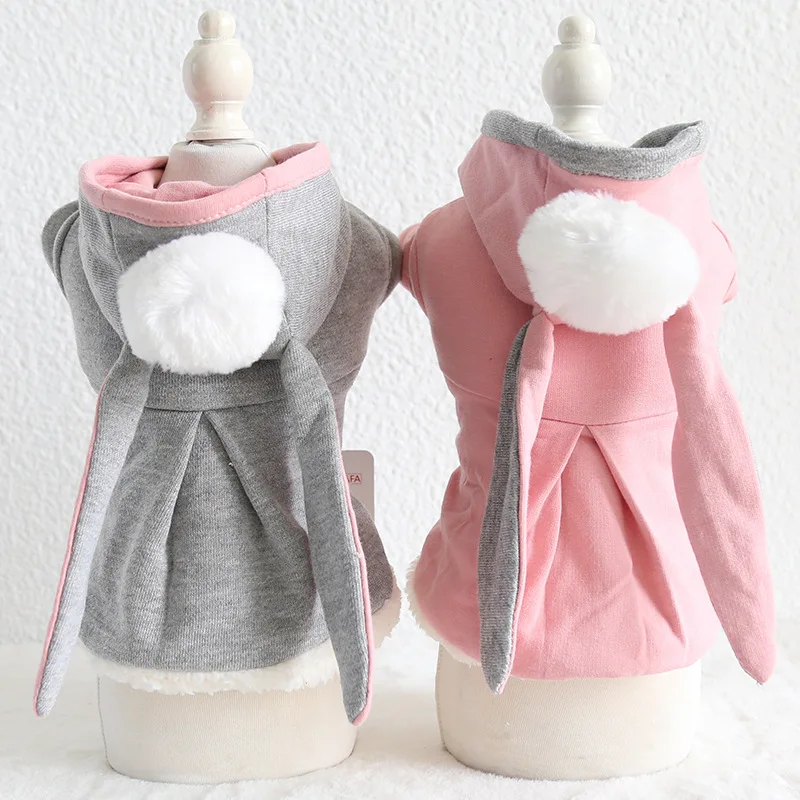 Kawaii зимняя одежда для собак четыре фута одежда для домашних животных Chiwawa jorkie Bomei платья в полоску