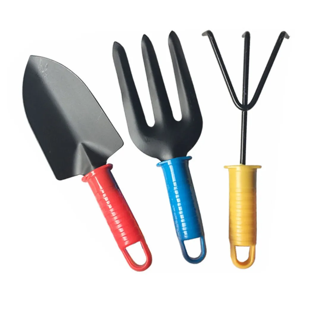 

3 Piece Garden Tool Set Accessories Cultivator Equipment Fork Garden Tools