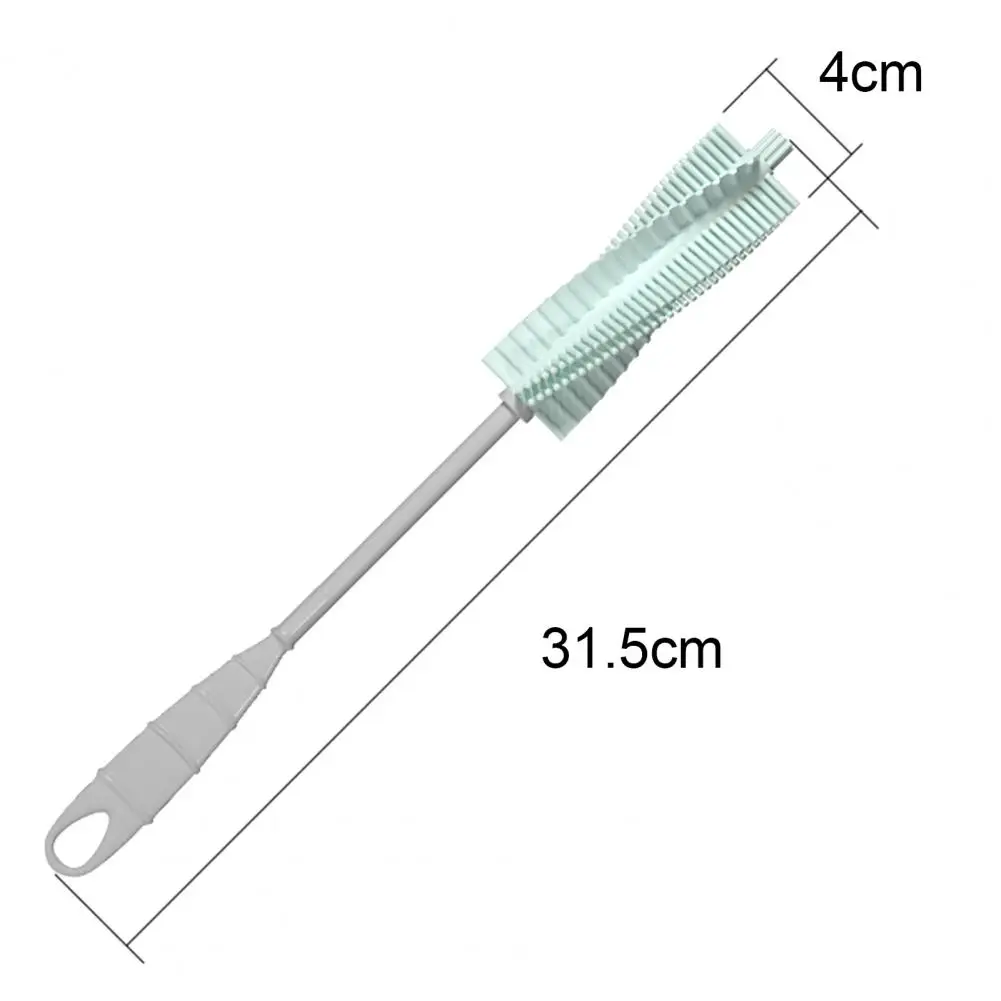 

Bottle Sponge 360 Degree Food Grade Silicone Glass Scrubber Cup Brush Infant Milk Bottle Brush Cleaner for Home Kitchen Tool