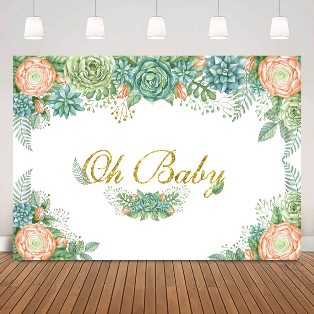 

Фон для фотосъемки новорожденных, вечевечерние, украшения, цветы, детский душ, Крещение, церемония, студийный фон для фотосъемки, постер