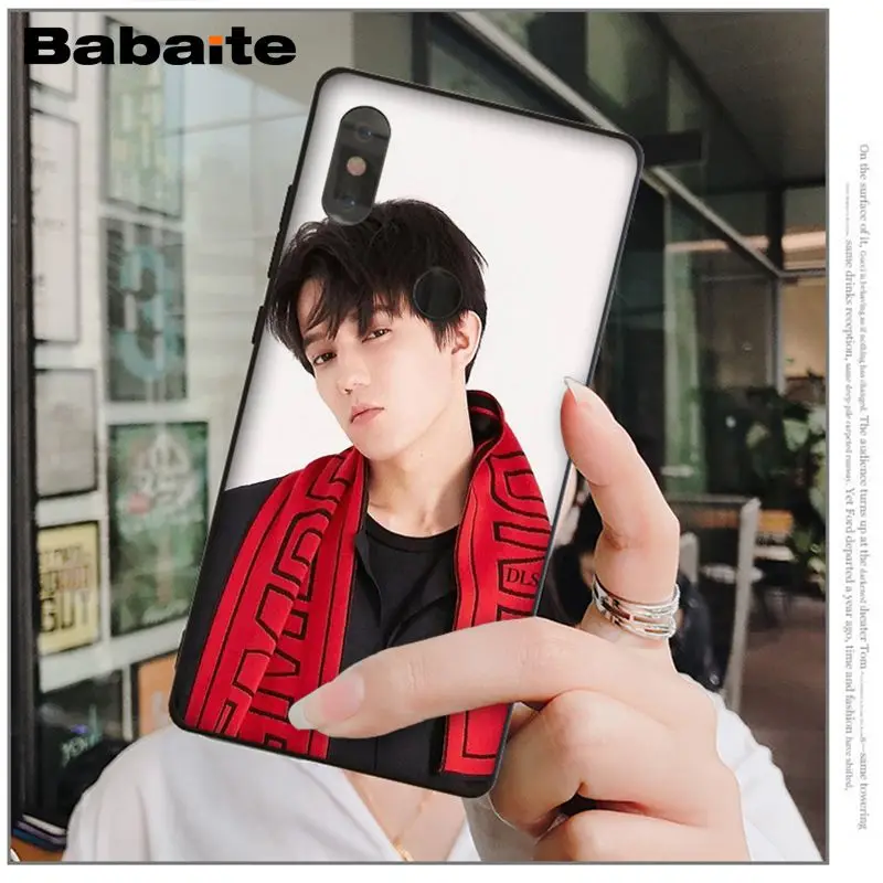 Babaite Dimash Kudaibergen Beautiful Phone Accessories Case for Xiaomi Mi 6 Note3 8 8SE Redmi 5 5Plus Note4 4X Note5 Cellphones