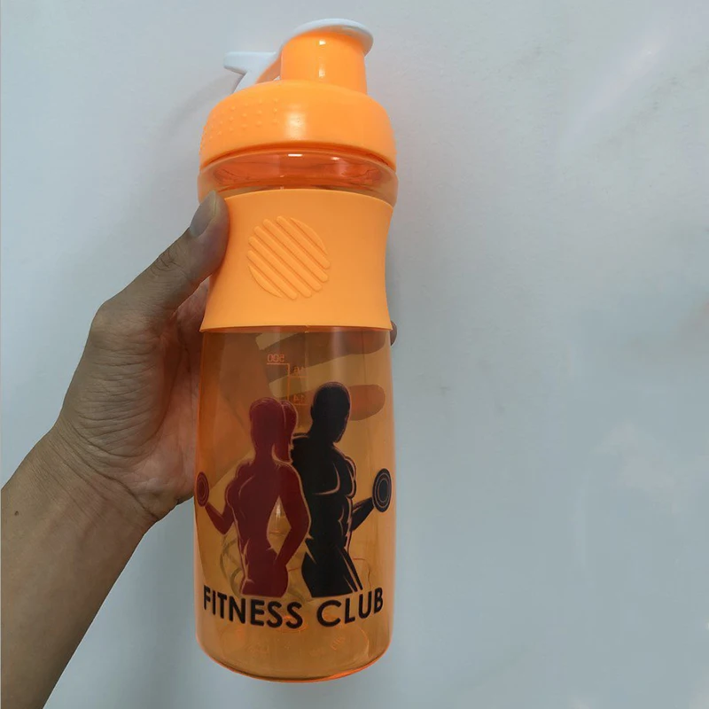 760ml протеин бутылка шейкер для порошка спортивный блендер известной звезды