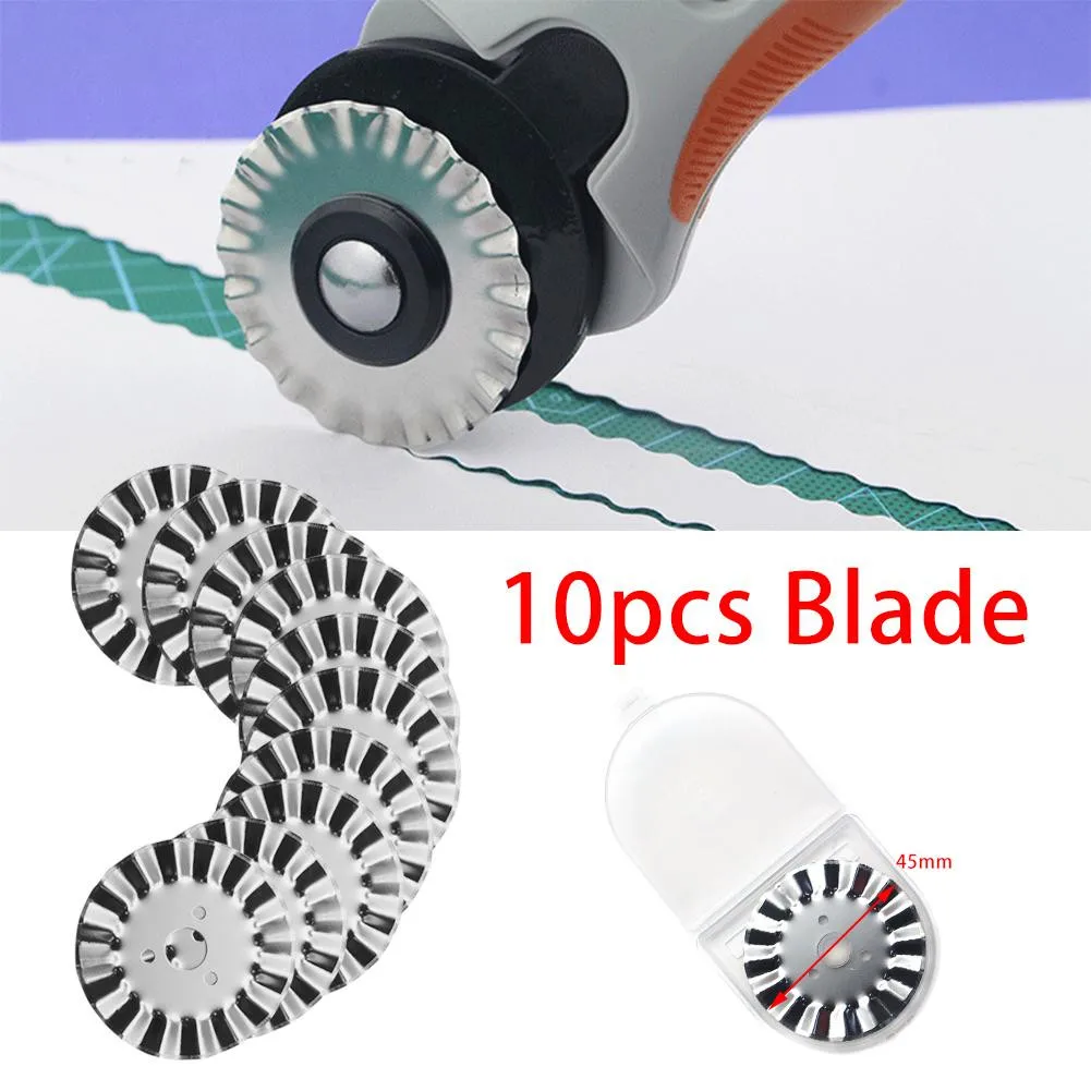 

Rotary Cutter Spare Blades Fit Olfa Dafa Fiskars Rotary Cutter Fabric Paper Booking Leather Vinyl Cutting Accessories DIY Blade