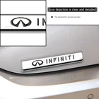 Автомобильный Стайлинг 3D металлические наклейки эмблема значок наклейки автомобильное украшение для Infiniti Q50 Q30 Q60 Q70 QX50 QX30 QX60 QX70 аксессуары