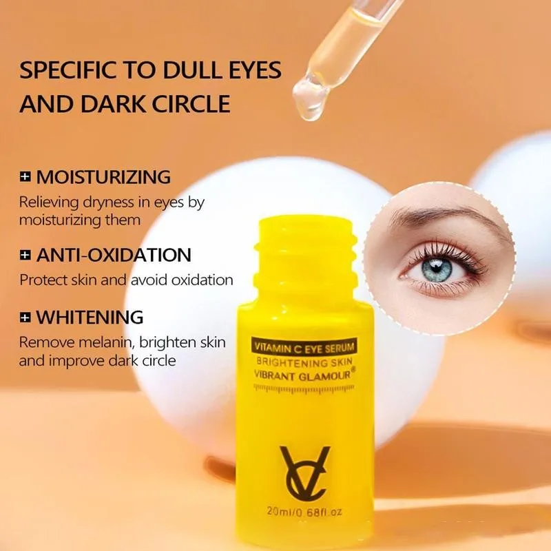 

20ml Anti-aging Dark Circles Brighten Skin Moisturizing Hydrate Eyes Serum effective Remove Eye Bag Cream Wrinkles Essence