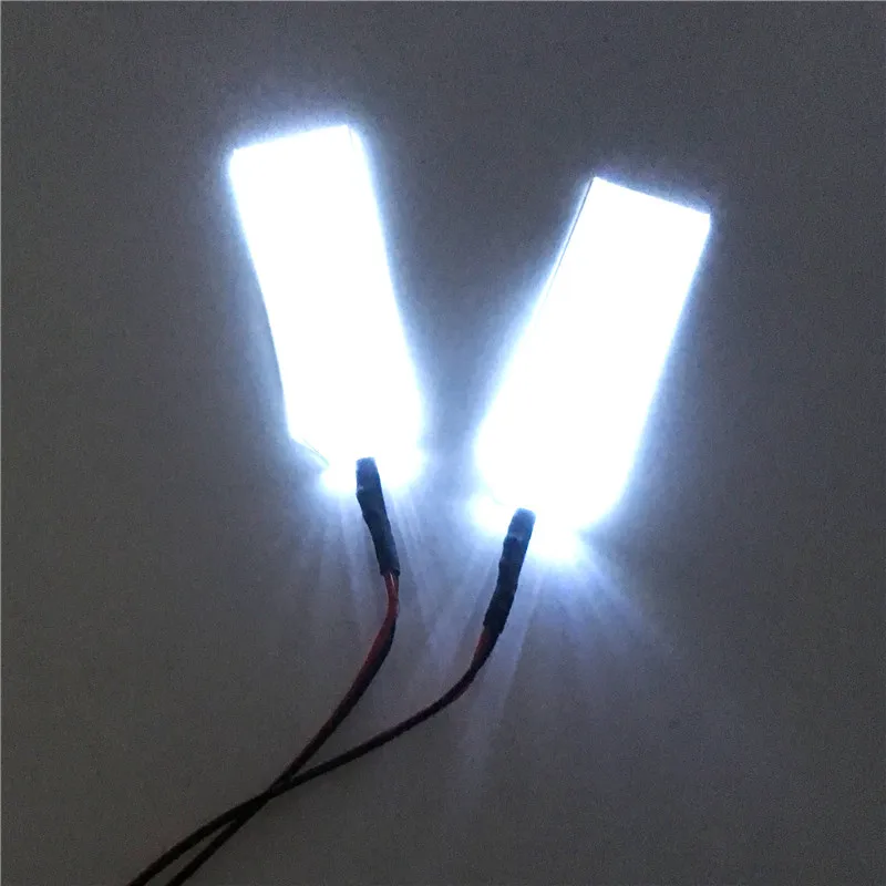 DIY LED Light Eyes Kits for Tony Stark Helmet Colorful Eye Mask Halloween Christmas Cosplay Accessories CR2032 Battery |