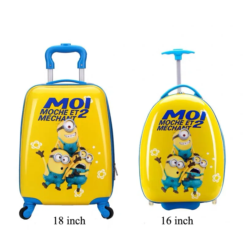 Children luggage8 Детский чехол для костюма, детский чехол на колесиках, детские школьные сумки, дорожный костюм, чехол на колесиках, 3D мультяшный чехол для путешествий, детская коробка для игрушек - Цвет: Children luggage8