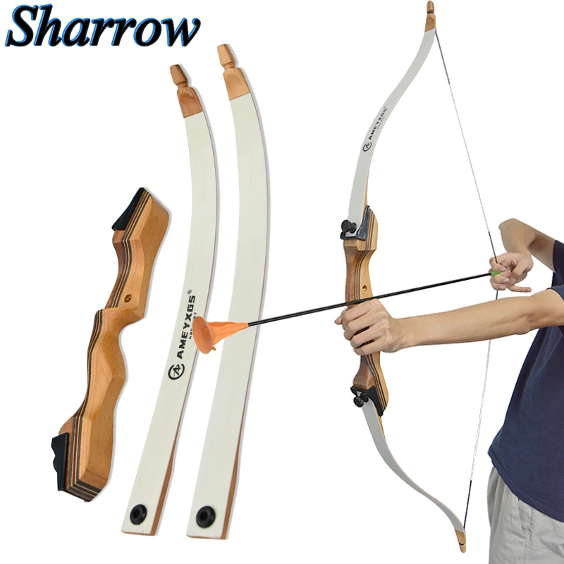 Игрушка для взрослых и подростков изогнутый лук из кленового дерева 48 дюймов