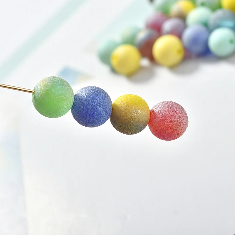 Цвет 10 мм Геометрическая круглая форма искусственная бижутерия