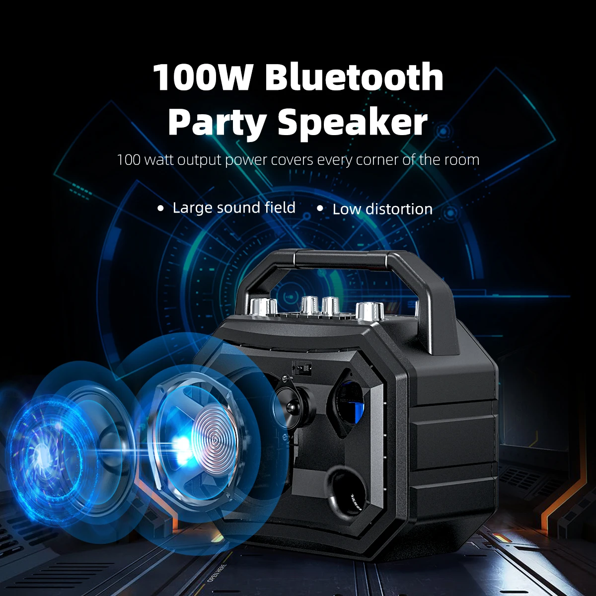 Mifa M520 Bluetooth динамик с беспроводным микрофоном мобильный беспроводной караоке