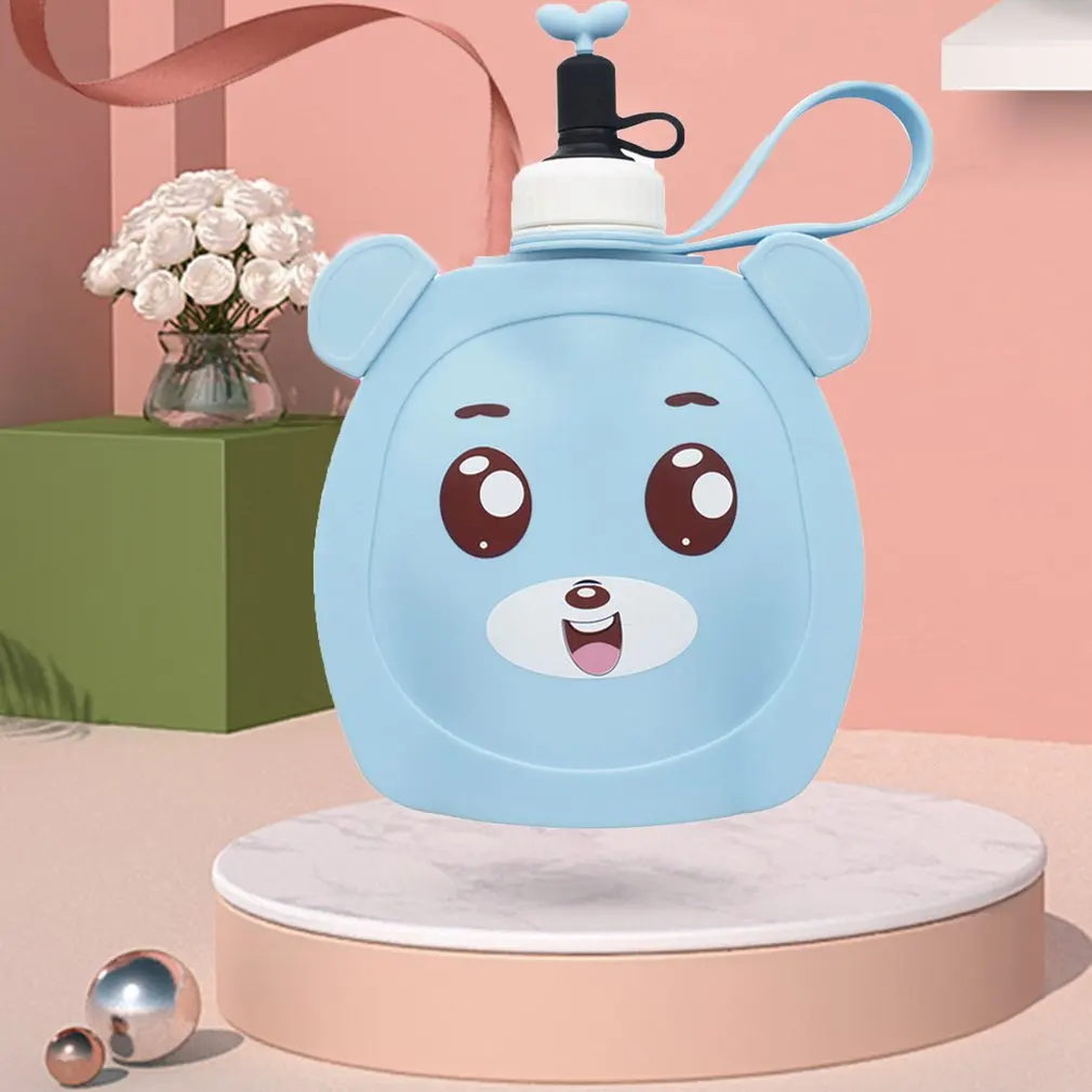 

Baby Feeding Cups Baby Learning Baby Drinkware Silicone Sippy Cups for Toddlers & Kids with Silicone Sippy Leakproof Cup Bear