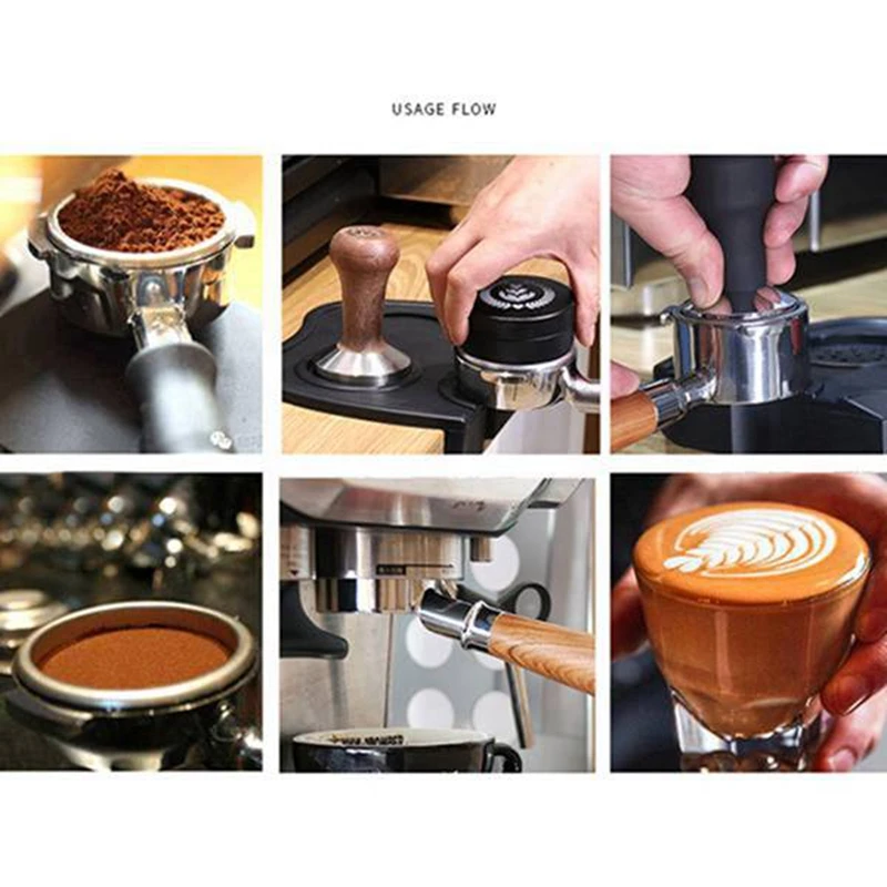 

Coffee Bottomless Portafilter for Breville 870/ 878/ 880 Filter 54MM Filter Coffee Tamper Espresso Coffee Accessories
