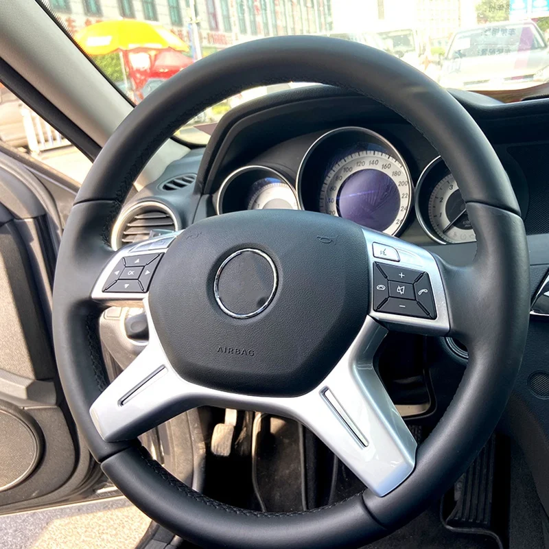 Наклейка на рулевое колесо Mercedes Benz C E GLK CLS M Class W204 W212 | Автомобили и мотоциклы