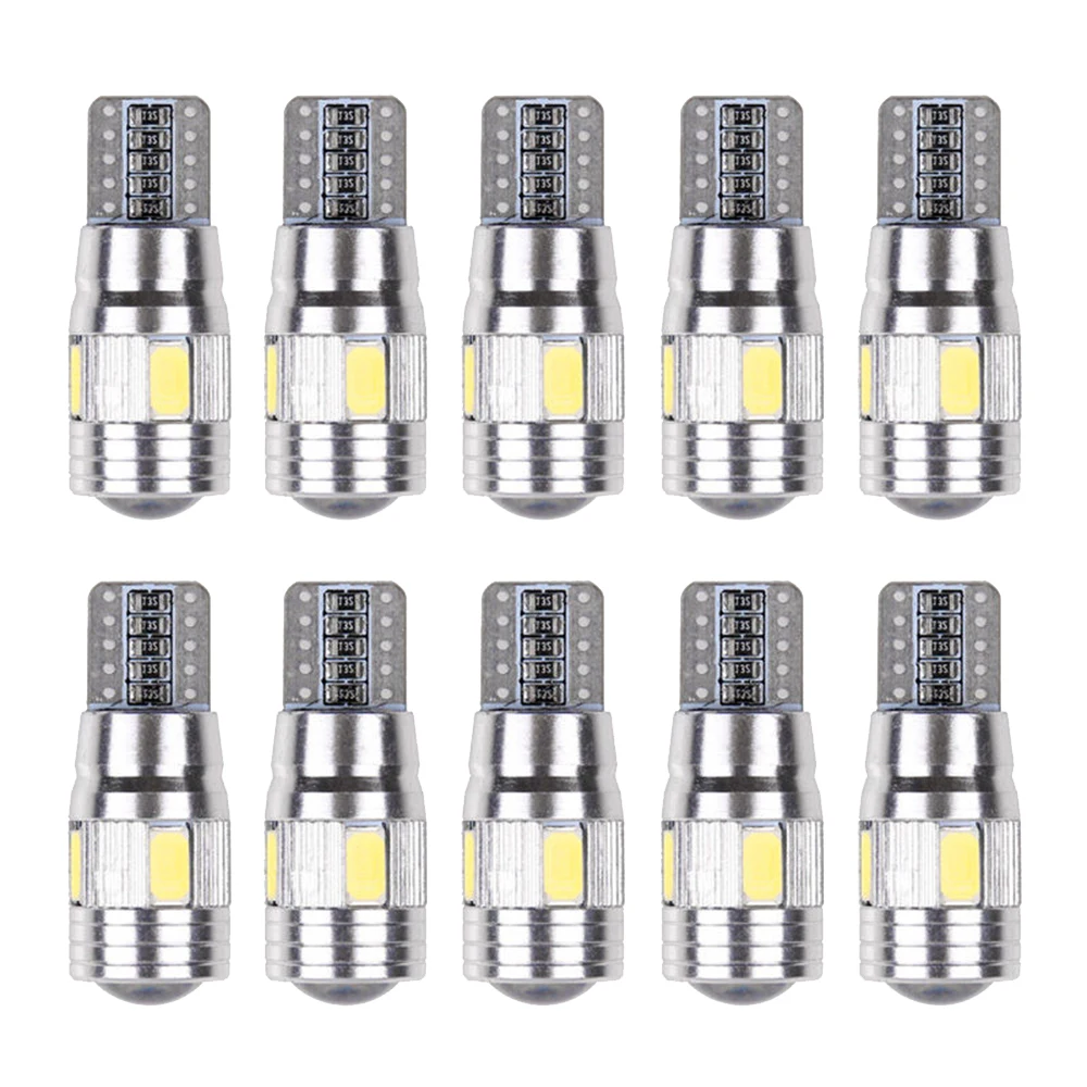 

Hot 10x T10 501 194 W5w 5630 Led Smd Canbus Error Free Car Side Wedge Light Lamp
