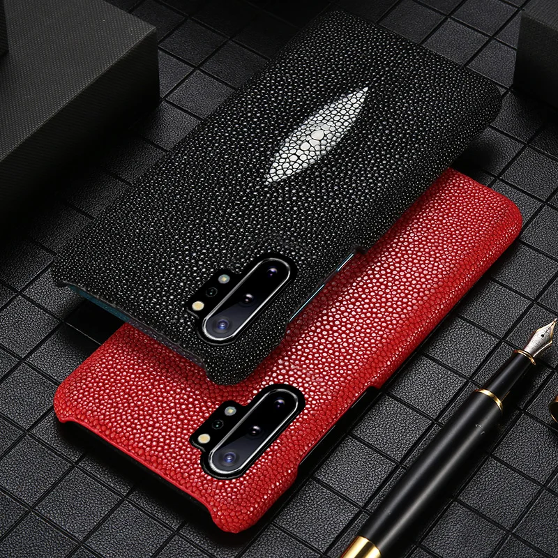 Роскошный чехол из натуральной кожи с жемчугом для телефона Samsung S20 A50 A70 A60 note 10 9 8