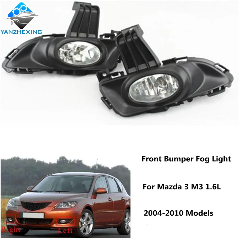 Противотуманная фара переднего бампера для Mazda 3 M3 2003 2004 2005 2006 2007 2008 2009 2010 1.6L