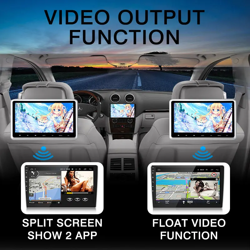 Автомагнитола 2 din мультимедийный видеоплеер на Android 10 для Mitsubishi Lancer 2007 2012 стерео