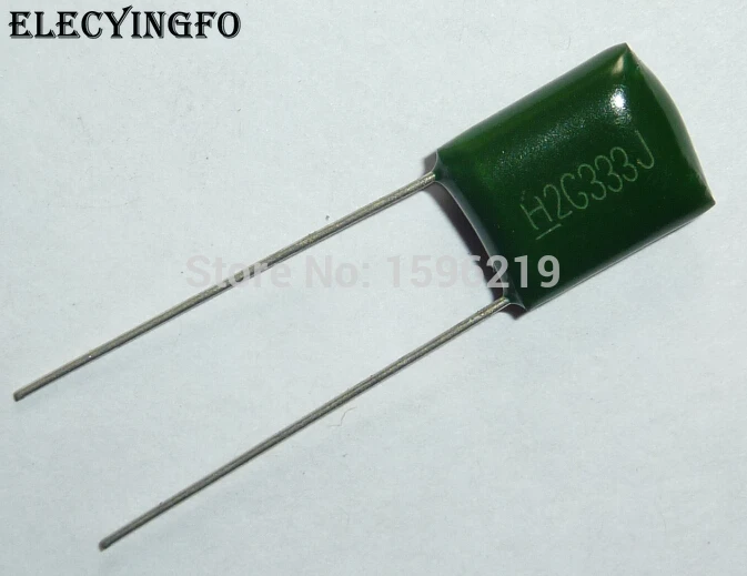 10 шт. конденсатор для пленки из майлара 400 В 2G333J 0 033 мкФ 33nF 2G333 5%