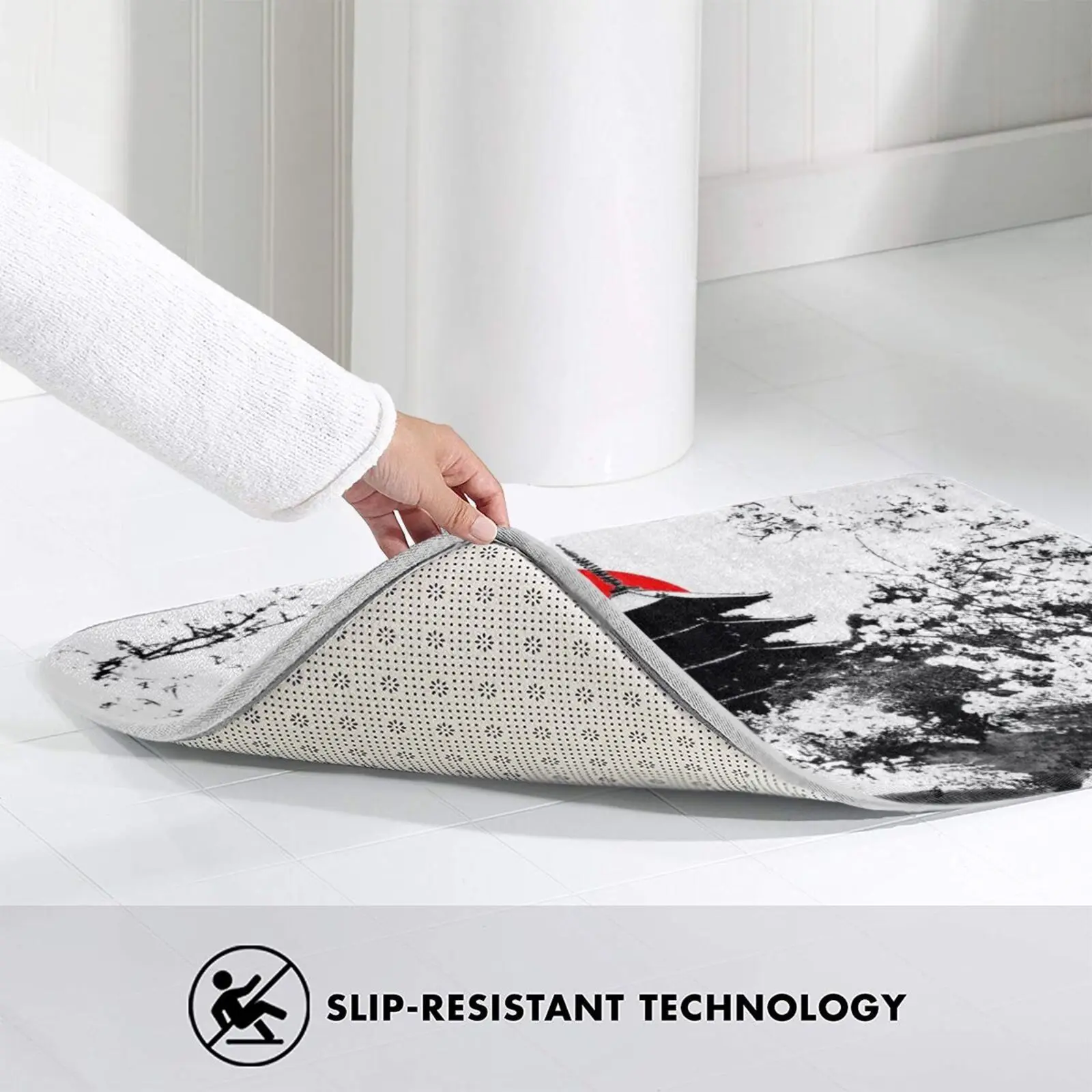 Коврик с изображением старой столицы в киоте коврик Противоскользящие коврики