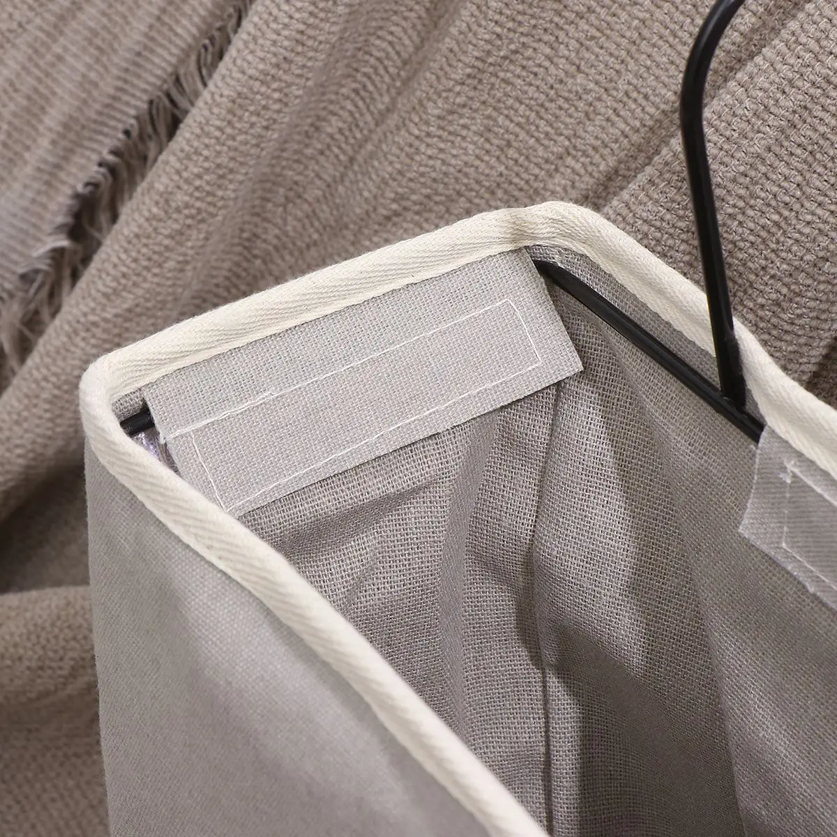 OUNONA холст подвесной органайзер прикроватный мешок для хранения Прикроватный