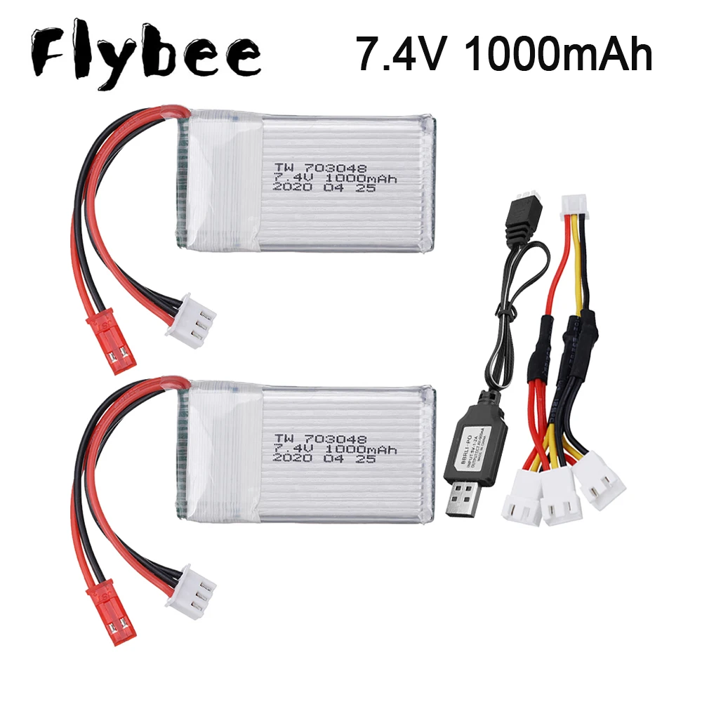 Аккумулятор 7 4 В для MJXRC X600 U829A U829X F46 X601H JXD391 FT007 батарея радиоуправляемых игрушек
