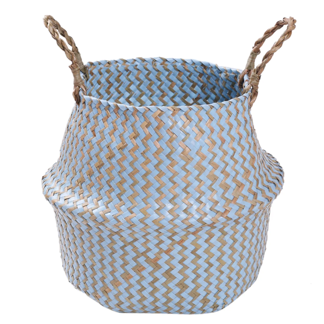 Плетеная корзина для хранения белья одеяло морская складная живота с