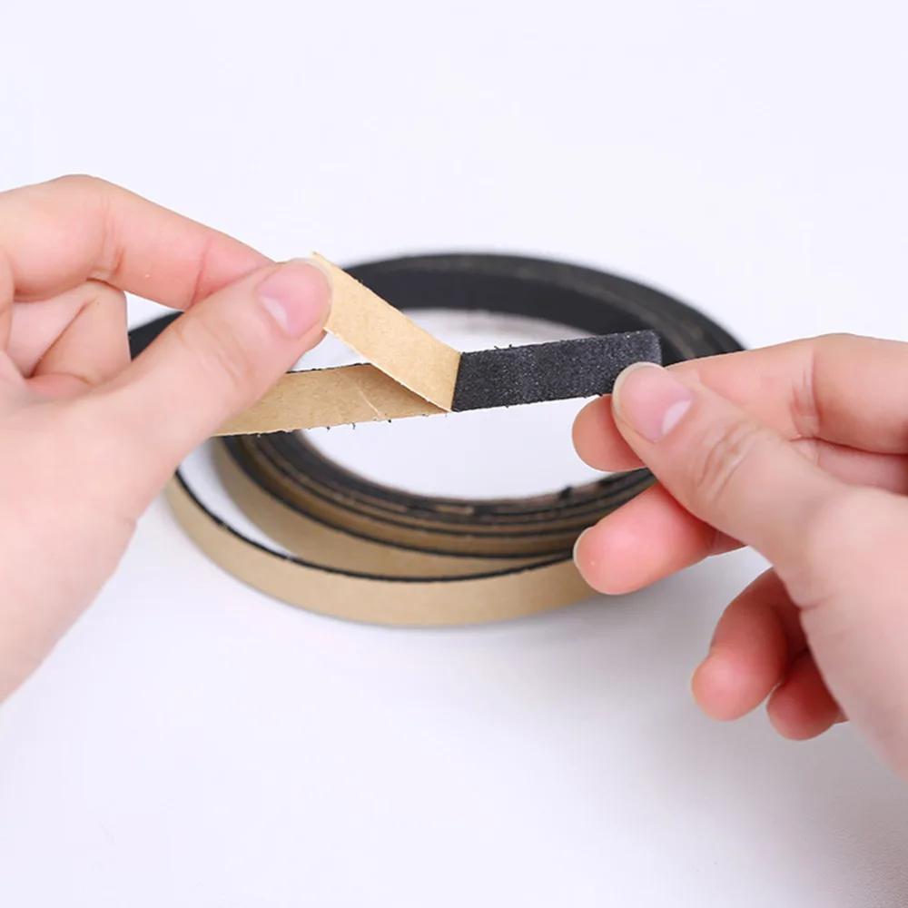 

2M Black Waterproof Sealing Strips Security Kitchen Gas Stove Gap Window Dust Proof Sink Stove Crack Strip Office Adhesive Tape