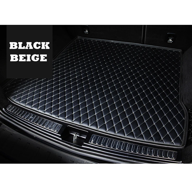 

PU Leather Car Trunk Mat for JAGUAR XF F-Pace E-pace I-Pace X-Type XE XJ XK car accessories auto goods