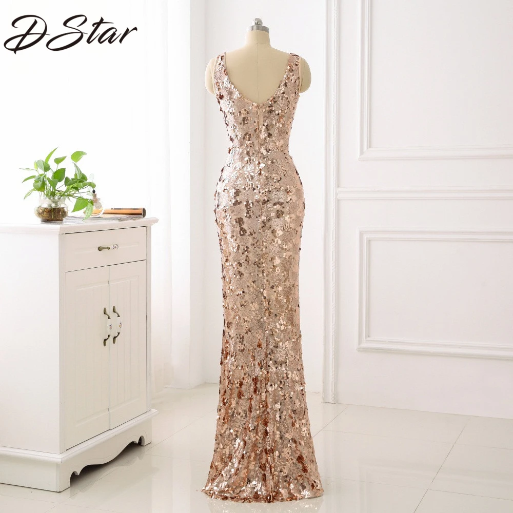 Новинка женское платье с блестками vestido de festa сексуальное макси вечернее