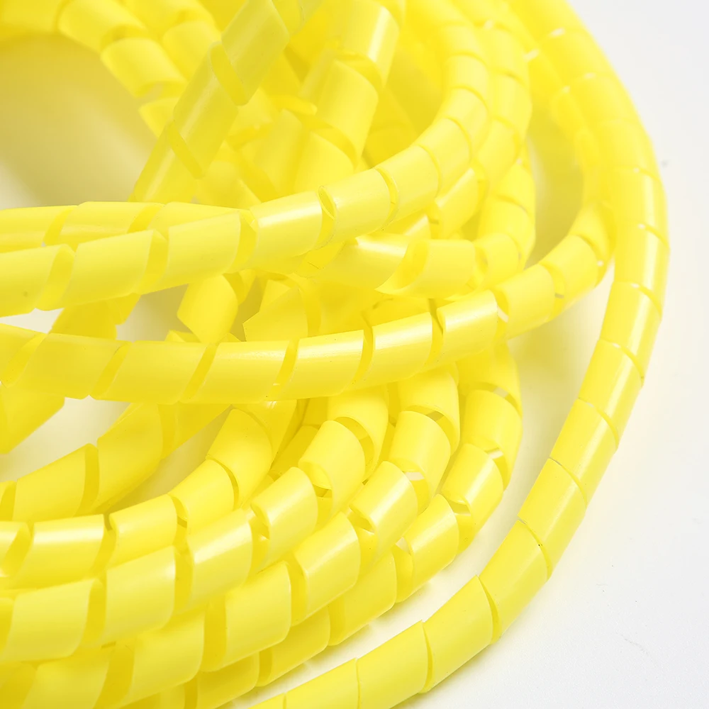 1 8 м спиральный упаковочной ленты для упаковки кабеля полосы защитные обмотки