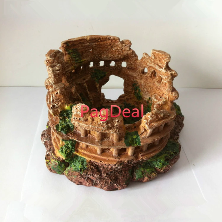 Римская колонна для аквариума римская Рокерская стена украшение арки