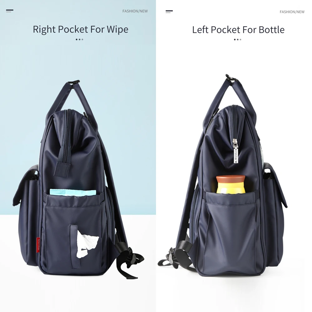 Сумка для подгузников водонепроницаемая с мультяшным принтом | Мать и ребенок