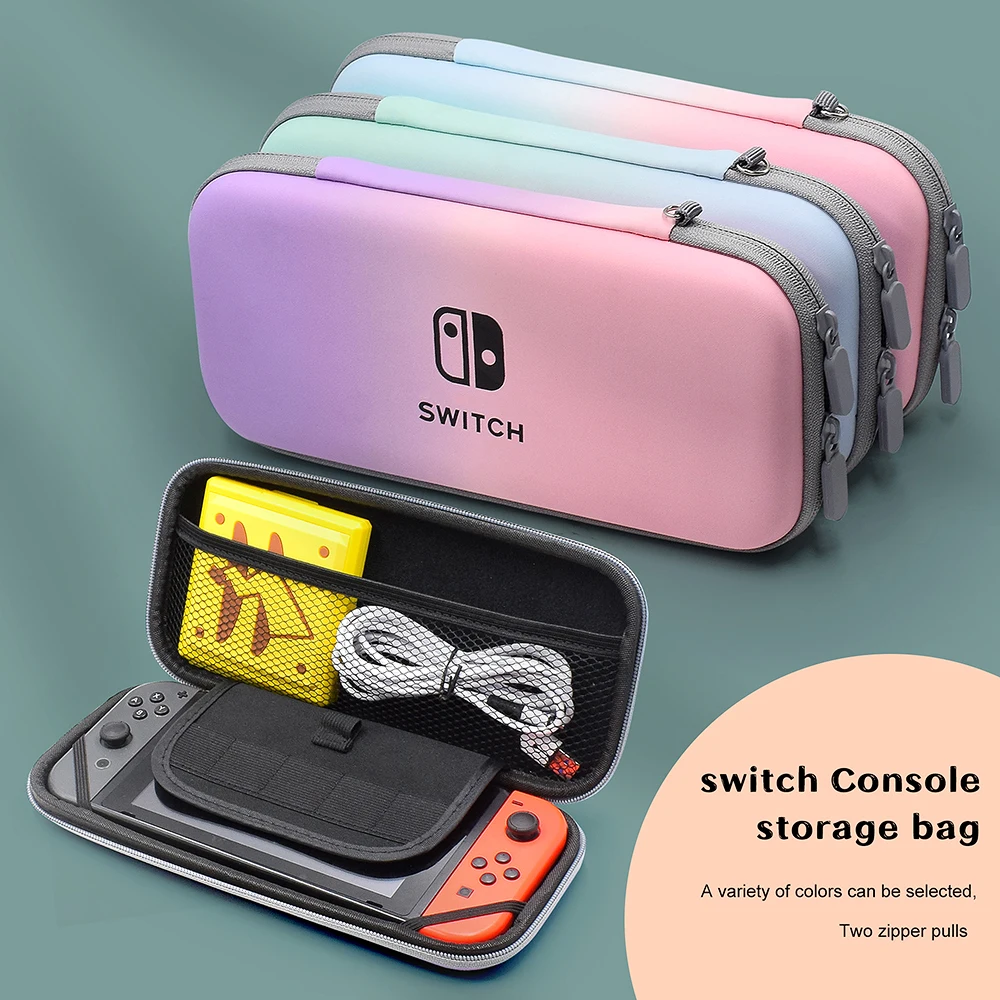 Портативная сумка для хранения Nintendo Switch Hard Shell EVA Box чехол с отделениями карт
