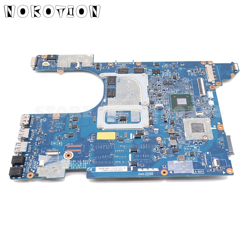 NOKOTION CN 04P57C 4P57C для Dell Inspiron 15R 7520 Материнская плата ноутбука QCL00 LA 8241P HM77 DDR3 HD7730M 1