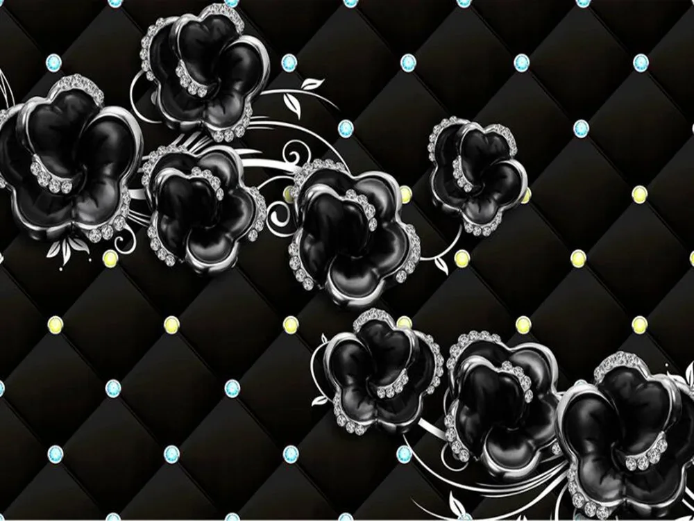 milofi custom large wallpaper mural 3D fashion color feather texture art TV background | Обустройство дома