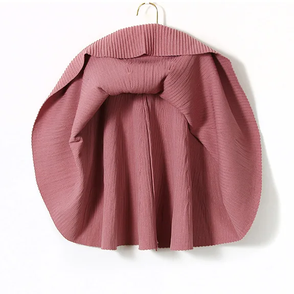 Зима Осень 2019 юбки женские плиссированные вязаные шерстяные мини полоса Высокая