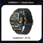 Смарт-часы COBRAFLY DT70, 1,39 дюйма, с круглым экраном