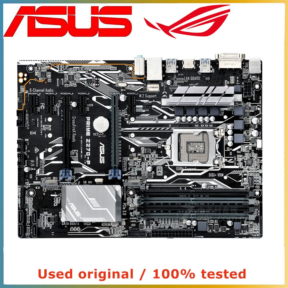Для процессора Intel Z270 LGA 1151 для ASUS PRIME Z270-P материнская плата компьютера Socket LGA1151 DDR4