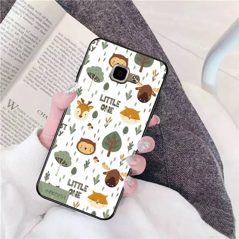 

LJHYDFCNB Forest Ocean Pattern Phone Case For Samsung A 9 10 20 30 40 M20 S 30 31 J5 6 7 Plus